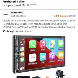 Double Din Car Stereo