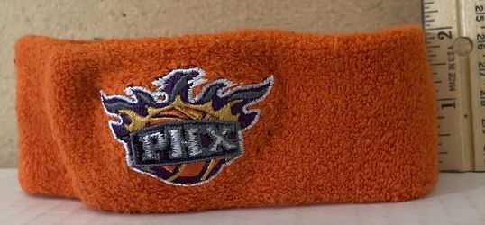 The Phoenix Suns are in the NBA finals! Buy this Phoenix Suns branded terry cloth headband now.