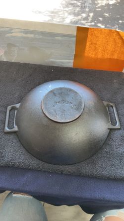 Jim Beam 12-inch Cast Iron Grilling Wok