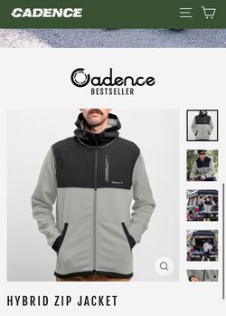 Cadence collection bike commute jacket