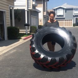 CrossFit Tractor Tires for fitness training!