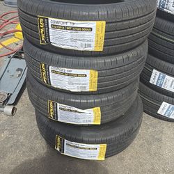 215/70R14 APLUS ( 4 NEW TIRES ) INSTALLED AND BALANCE // 4 LLANTAS NUEVAS
