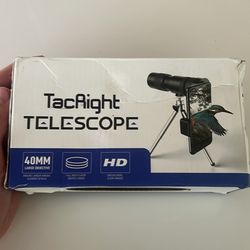 Tacright HD Telescope | Phone Mount | Zoom Scope for Hiking & Birdwatching