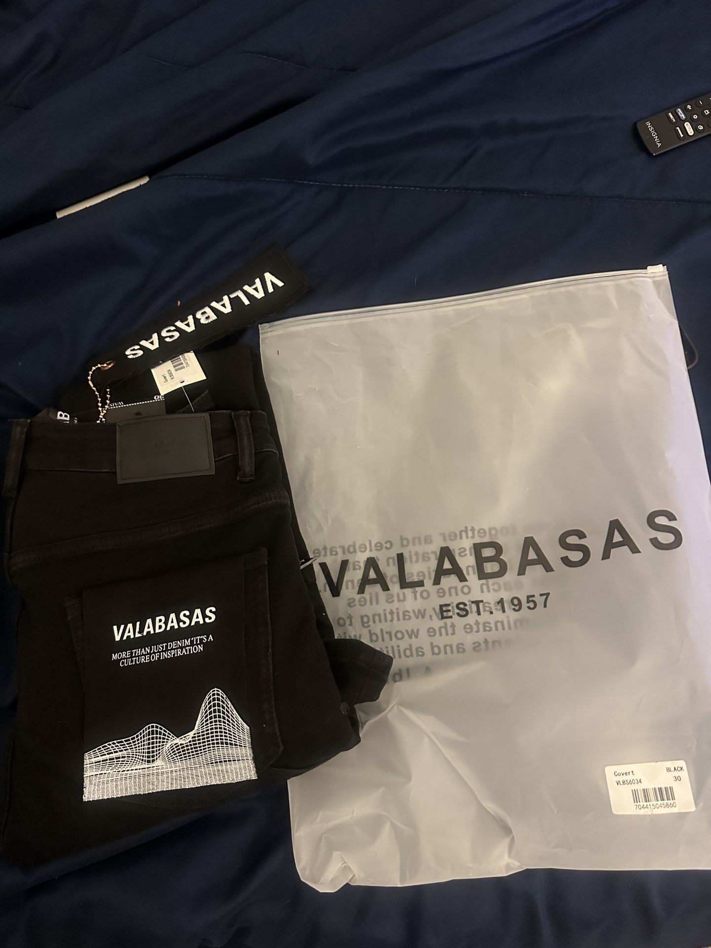 Valabasas Covert Jeans Black