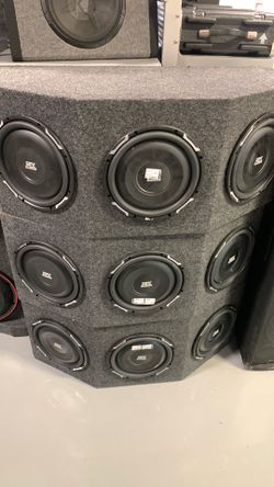 10 in” MTX Audio FPR Series shallow-mount subwoofers