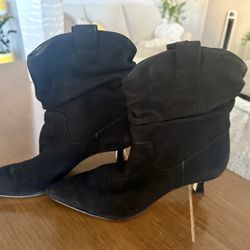 Black Leather Boots 