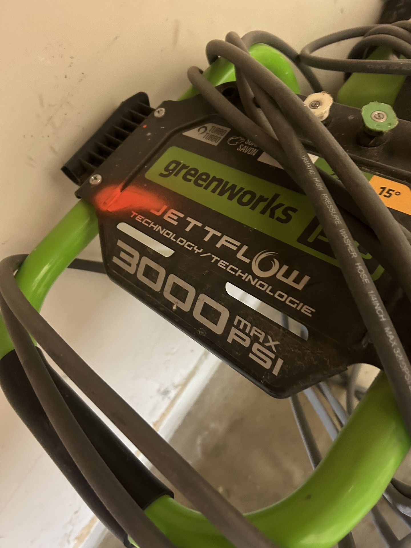 Power Washer Green Works 3000 PSI Electric