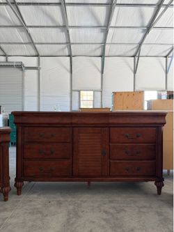 Cherry Dresser & Large Night Stands