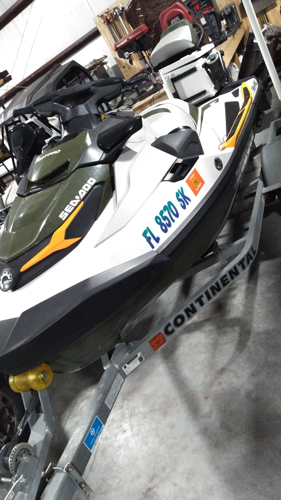 2019 BRP seadoo Fish pro