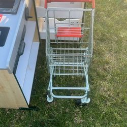 Melissa & Doug Toy Shopping Cart With Sturdy Metal