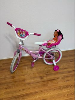 Disney Princess 16” Bike with helmet