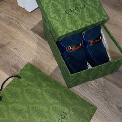 Gucci Suede Dress Shoe Loafers