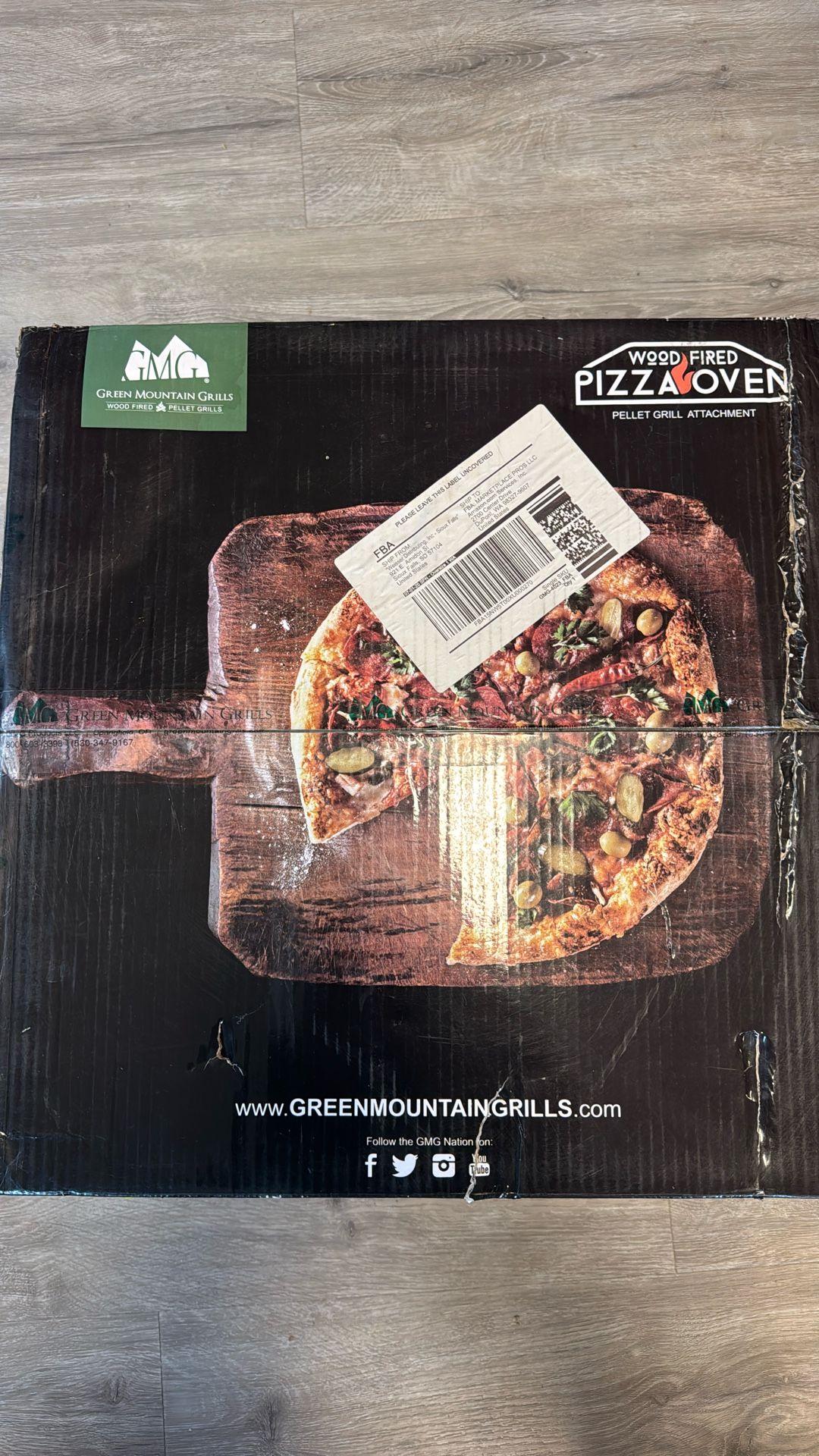Green Mountain Grill Pizza Oven Attachment