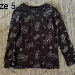 Boys Long Sleeve Shirt Size 5