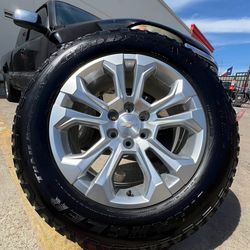 20s Chevy Gmc Ltz High Country All Terrain Tires Rims Rines Wheels 2025 Oem