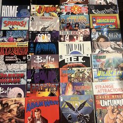 Independent Comics Comics Box Lot Collection About 100 Books