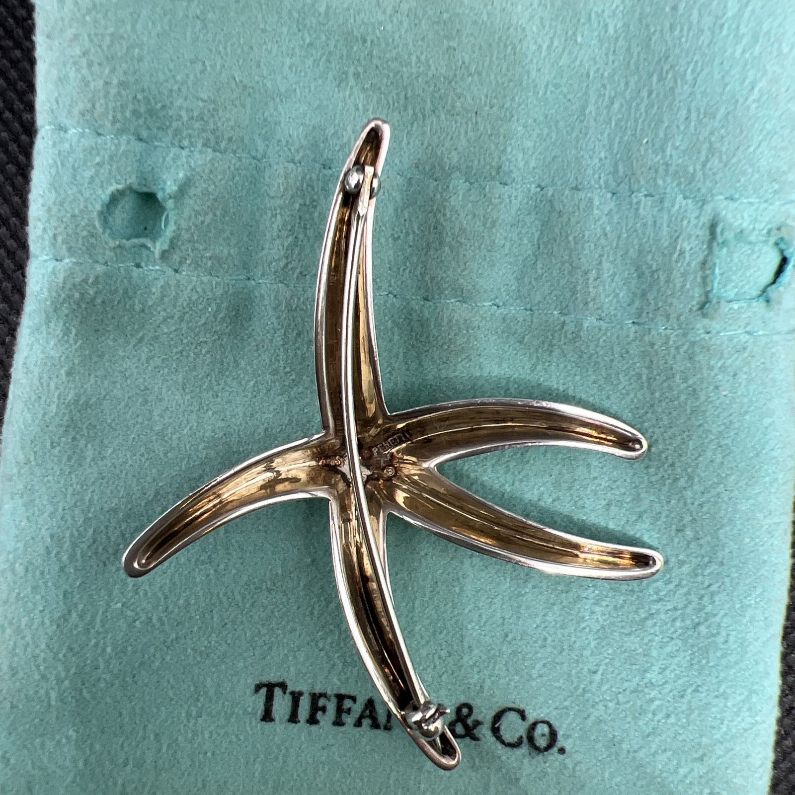 Tiffany And Company Peretti Starfish Broach/ Pendant