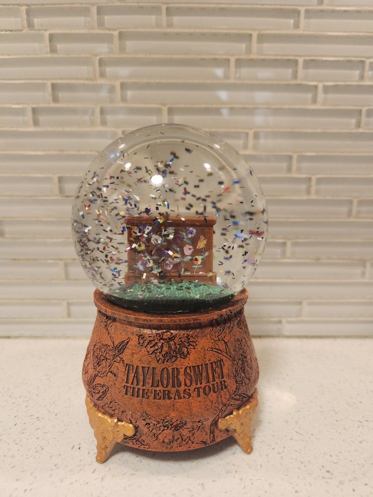 The Eras Tour Acoustic Piano Snow Globe