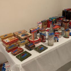 Antique cans