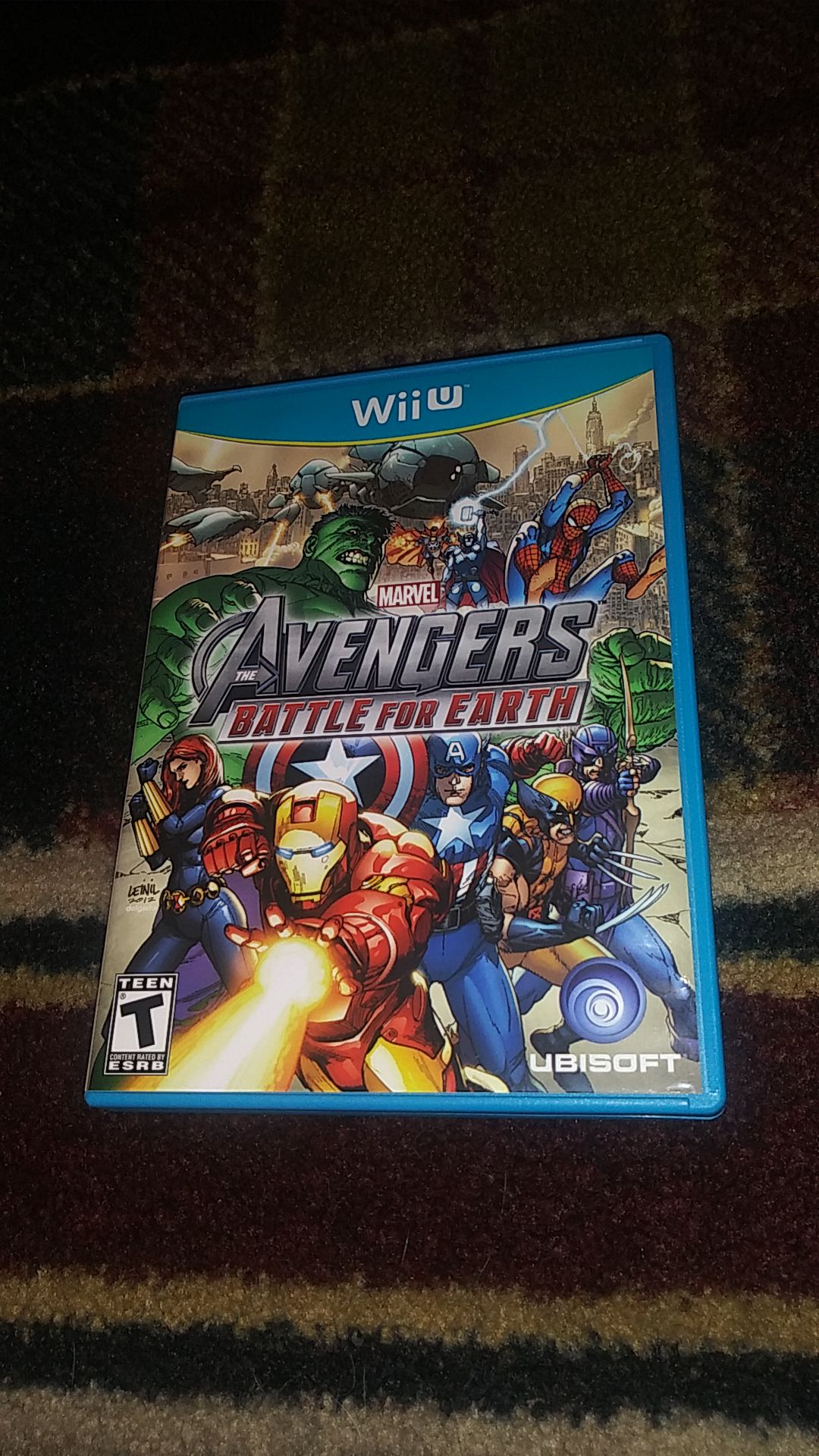AVENGERS - BATTLE FOR EARTH - (USED) Nintendo Wii U video game