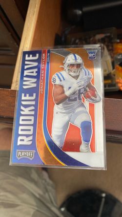 Jonathan Taylor Playoff Rookie Wave RC Card