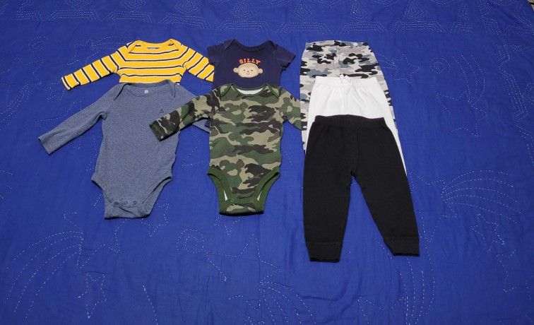 6-12 & 9-12 Months Baby Boy Clothes Lot 💙 