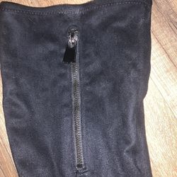 Guess Size 9 Hidden Platform Heel Black Suade Boots