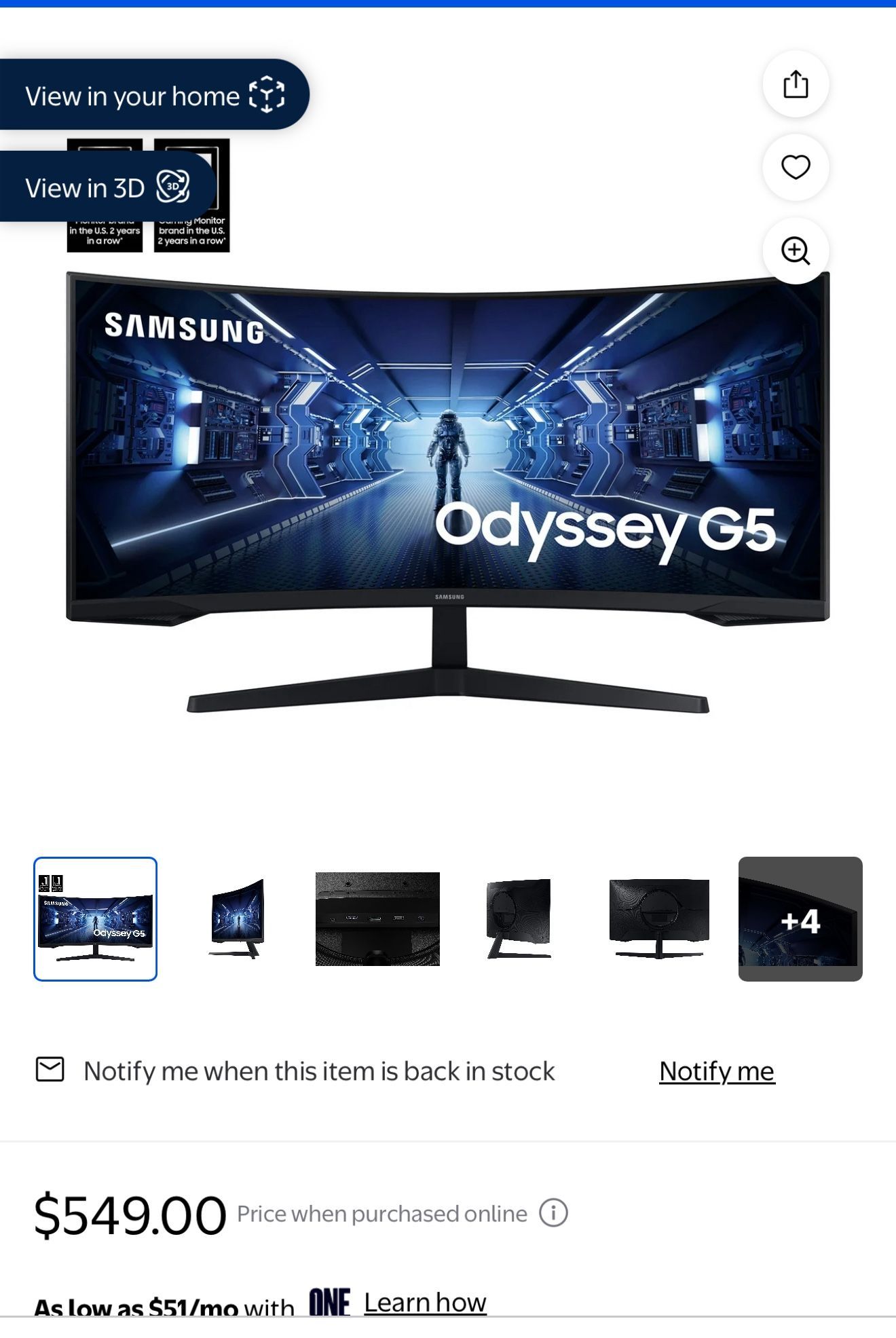 Samsung Monitor 165hz