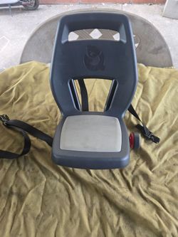 Kids seat for the bike rack