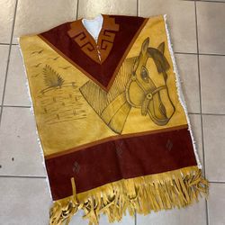 Jorongo Poncho Gabán Para Este Clima Frio 