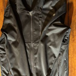 Black Swiss Jacket Medium Size $12