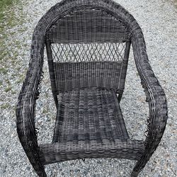 Outdoor Rattan Wicker Patio Lounge Chair