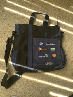 Light Laptop Bag - Black/blue