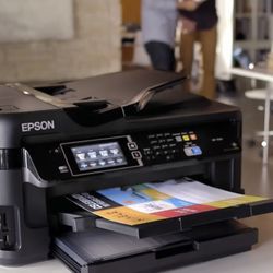 Brand New In Box Epson Workforce Wireless Printer Scanner WF-7610