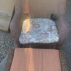 Chair And Ottoman 