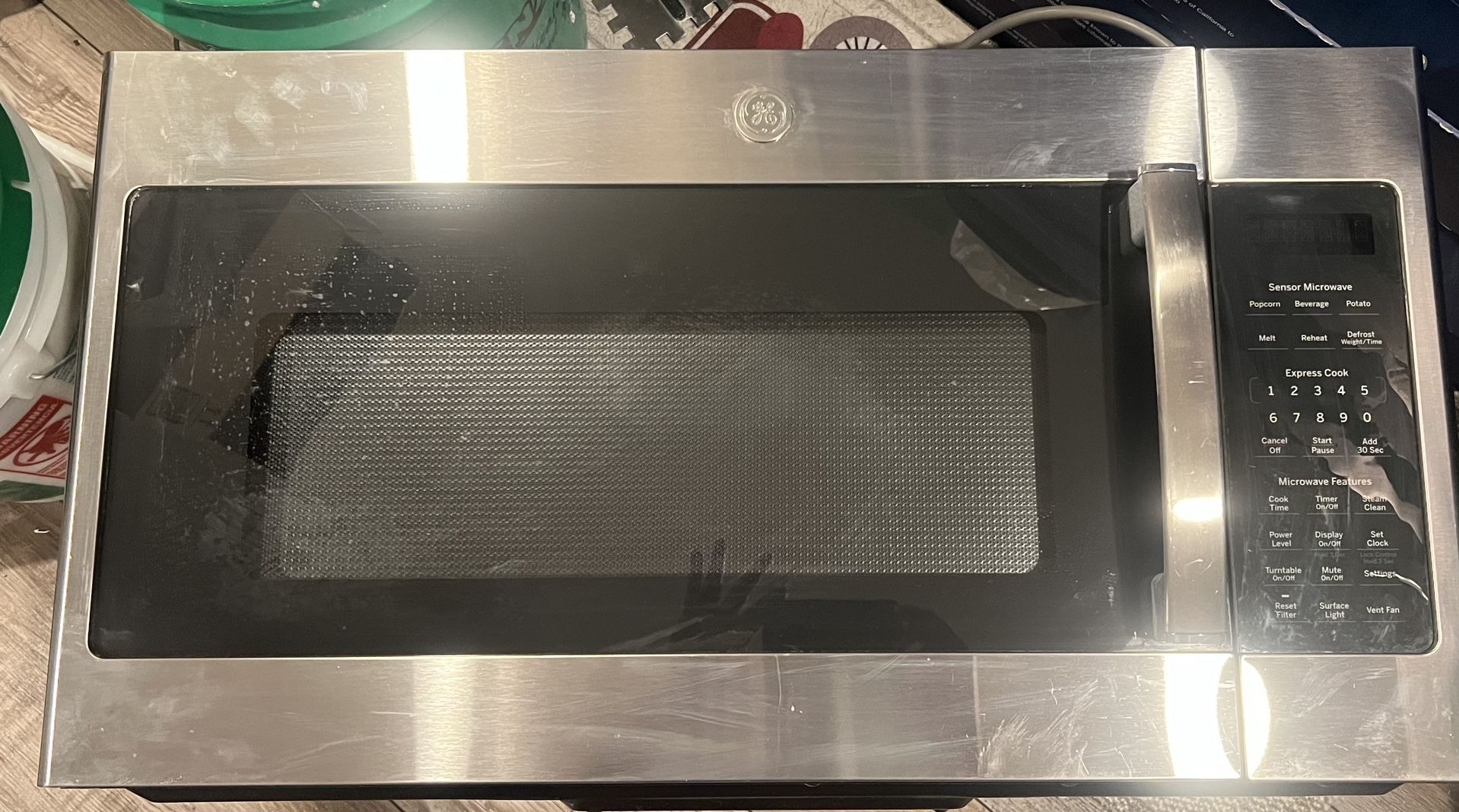 GE Above The Range Microwave, Good Working Condition.