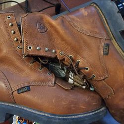 Men's Steeletoe Lace Up Workboots