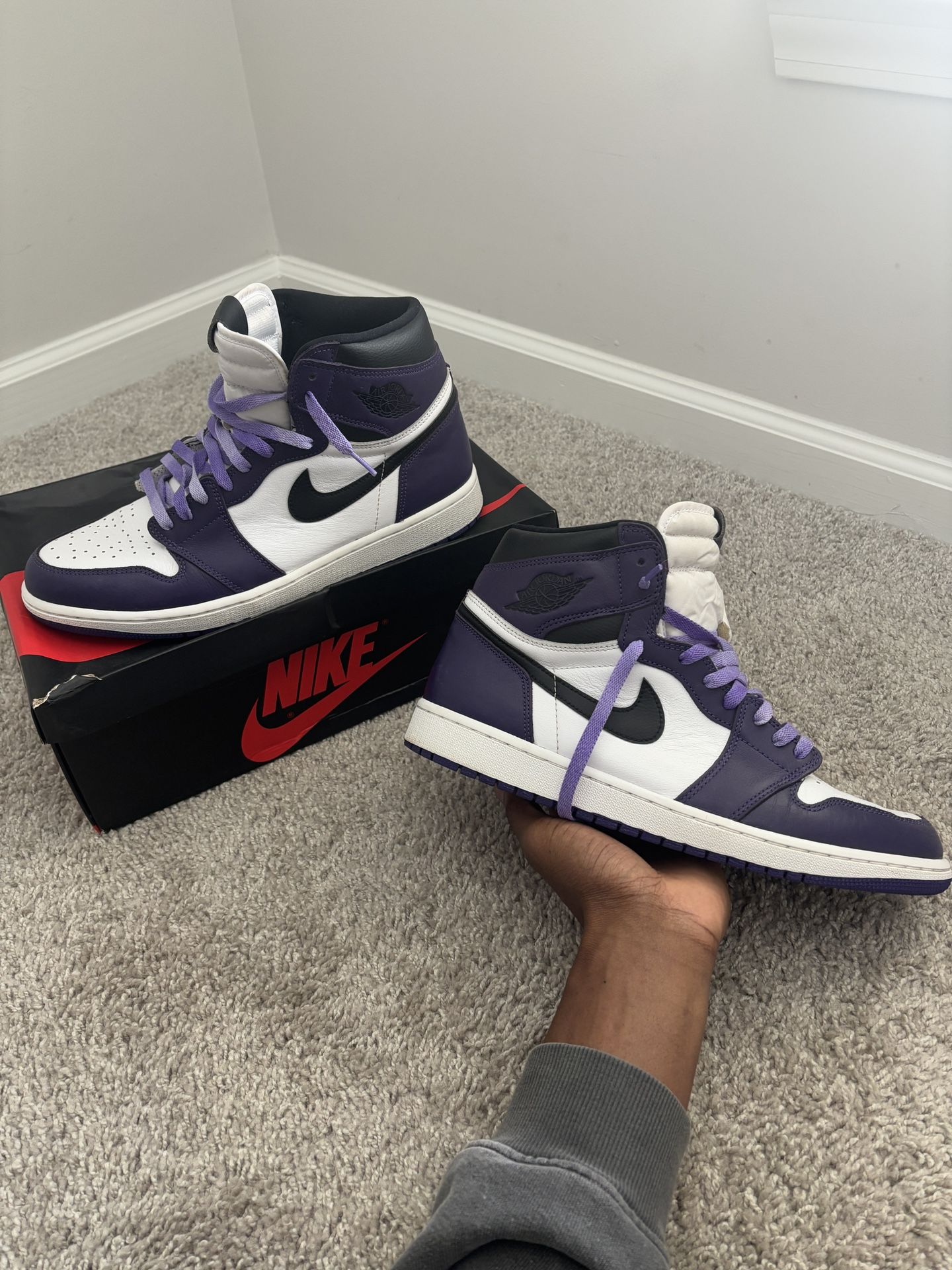 Jordan 1 High OG Court Purple