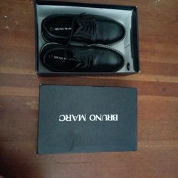 Bruno Marc Boys Kids Size 1 Dress Shoes