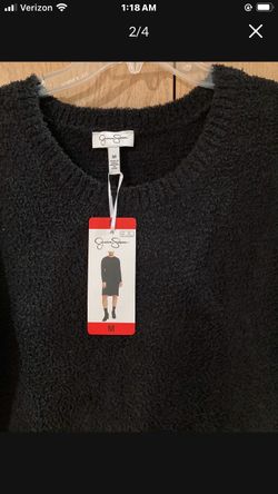 Néw Jessica Simpson Black Sweater Dress Size Medium
