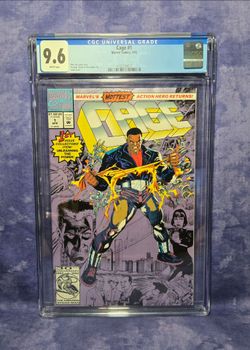 Cage #1 1992 CGC 9.6 WP 1st Series