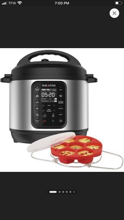 Instant Pot 6qt 9-in-1 Pressure Cooker Bundle