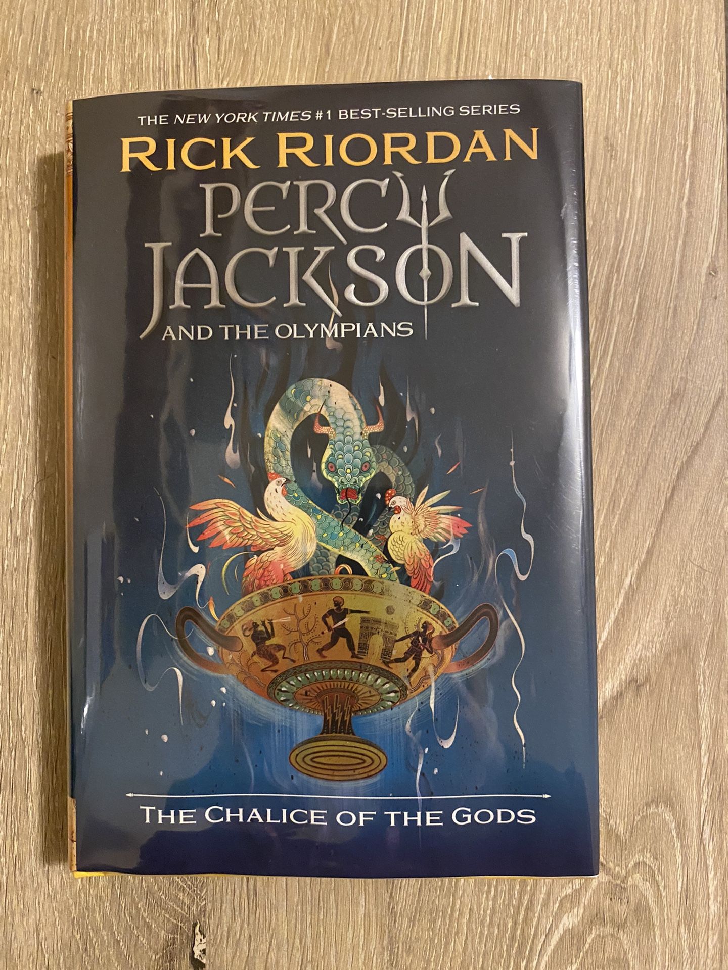 The Chalice Of The Gods Percy Jackson Book Signed Copy