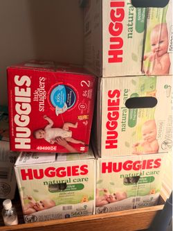 Pampers 20$ a box