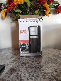 Black + Decker Single Serve Coffee Maker