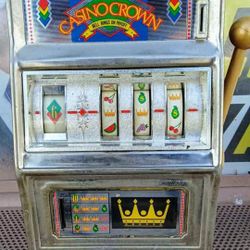 🎰💰💲CASINO CROWN ☆WORKING☆ SLOT MACHINE🎰💰💲