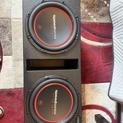 12 inch subs db drive  1250 watts