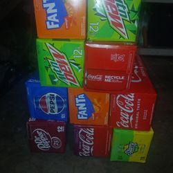 12 Packs of Soda 