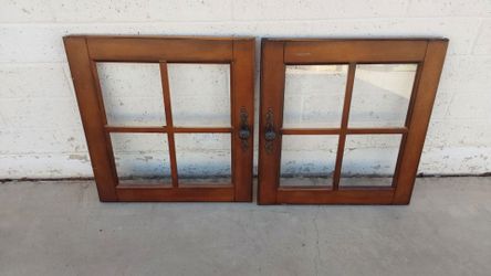 Pair of 2 Window Doors - $30
