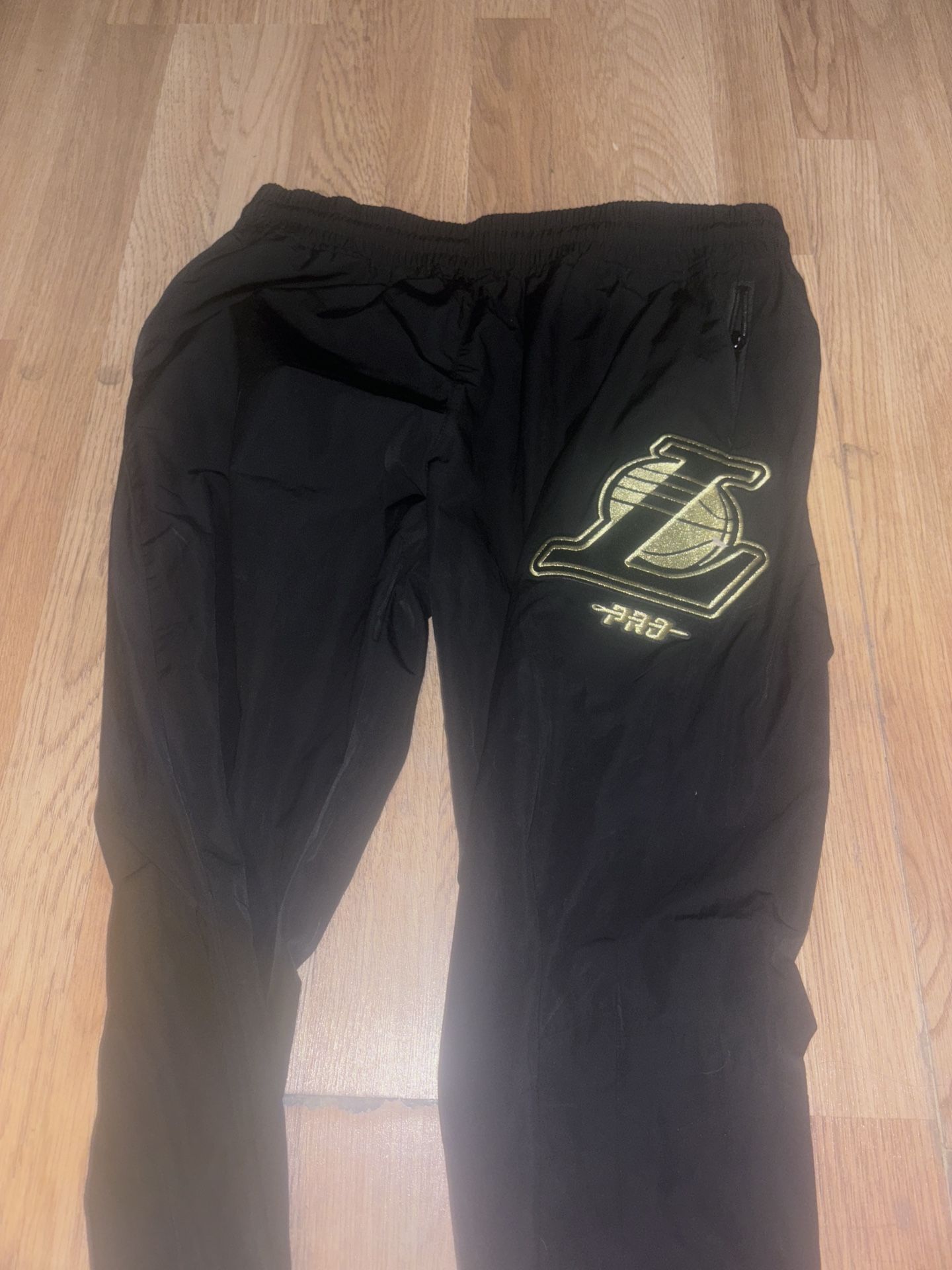 Los Angeles Lakers Windbreaker Pants Large
